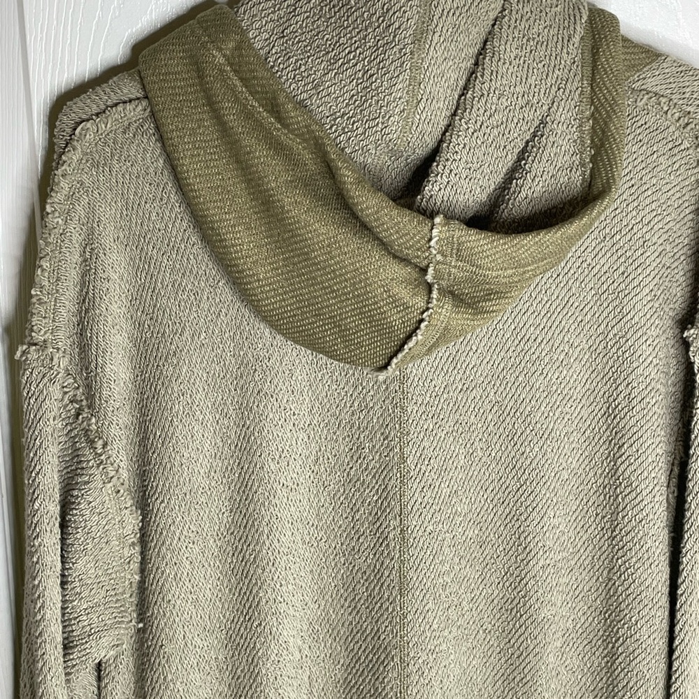 Free People Beach Aja Pullover Sweater Midi Dress Ground Coriander Sz Small - Picture 6 of 6